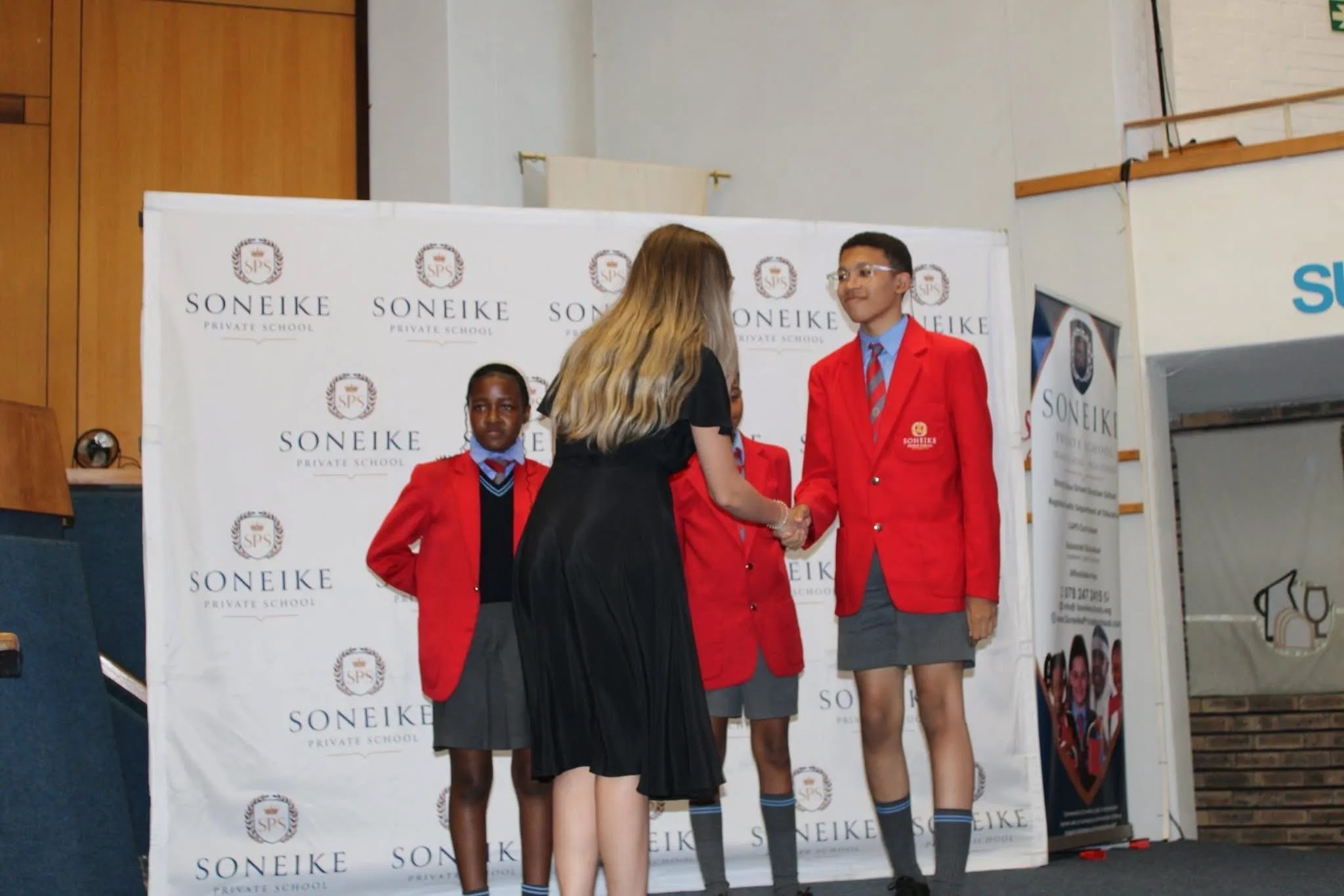 Soneike STEM School Term 1 awards ceremony moment